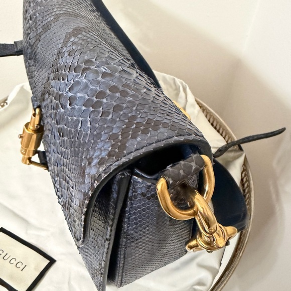 Gucci JACKIE PYTHON MEDIUM BAG - Picture 12 of 16